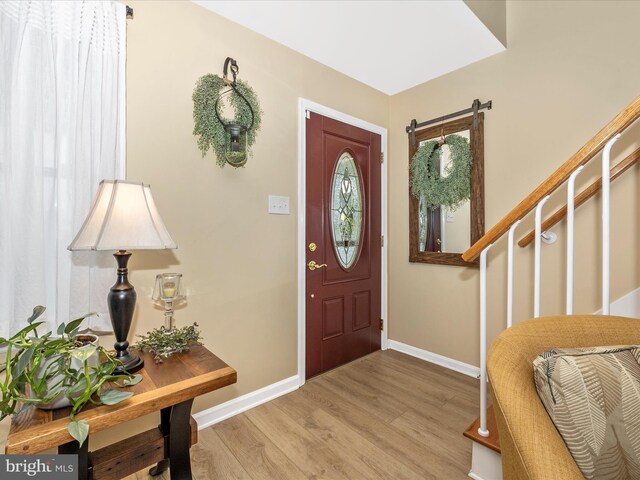 41 E Frederick St, Williamsport, MD 21795 - foyer with light wood finished floors and baseboards