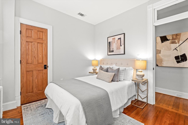121 V St NW, Washington, DC 20001 - bedroom featuring wood finished floors and baseboards