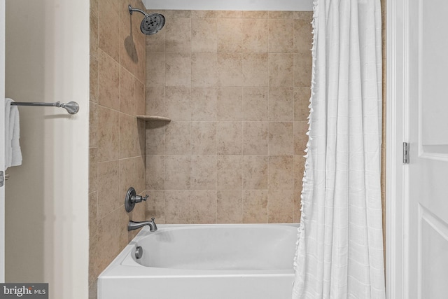 4403 Cedar Reach Ln, Bowie, MD 20720 - full bath featuring shower / bath combination with curtain