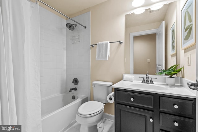 4403 Cedar Reach Ln, Bowie, MD 20720 - bathroom featuring vanity and shower / tub combo with curtain