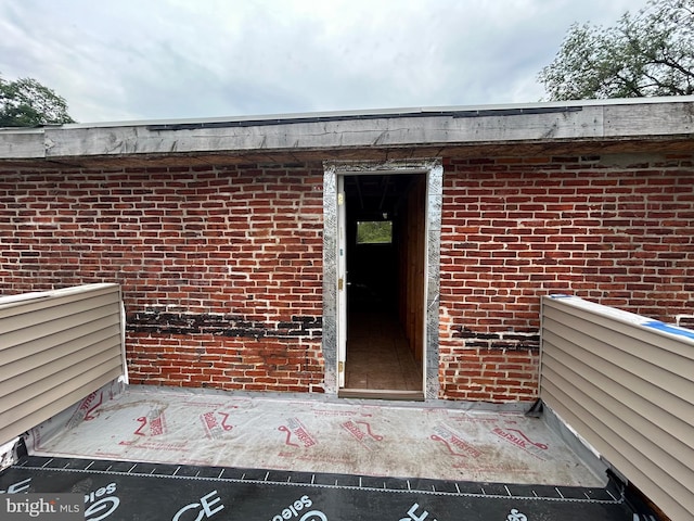 846 Fuller St, Darby, PA 19023 - doorway to property featuring brick siding