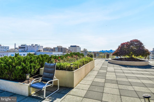 800 25th St NW Unit 801, Washington, DC 20037 - view of patio / terrace featuring a city view