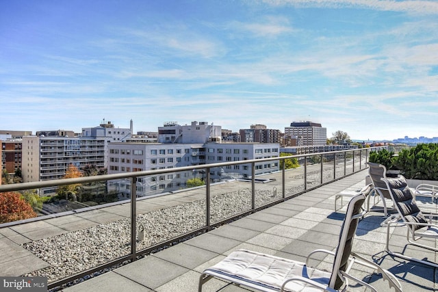 800 25th St NW Unit 801, Washington, DC 20037 - view of patio featuring a view of city