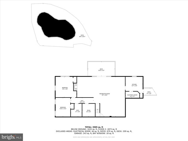 1426 Highwood Dr, Mclean, VA 22101 - floor plan / room layout
