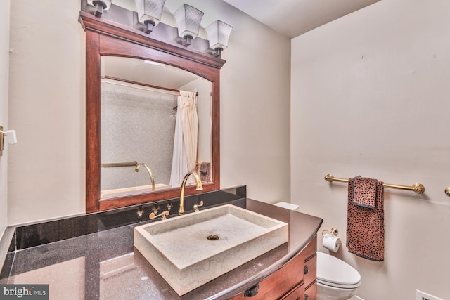 1534 Circle Dr, Annapolis, MD 21409 - bathroom featuring toilet and vanity