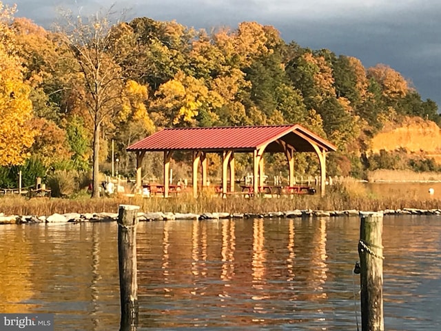1534 Circle Dr, Annapolis, MD 21409 - dock with a water view