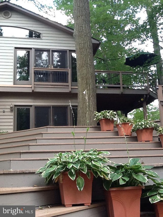 1534 Circle Dr, Annapolis, MD 21409 - view of rear view of property