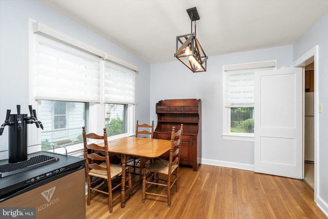 429 Greenway Ave, Ewing, NJ 08618 - dining area featuring light wood finished floors and baseboards
