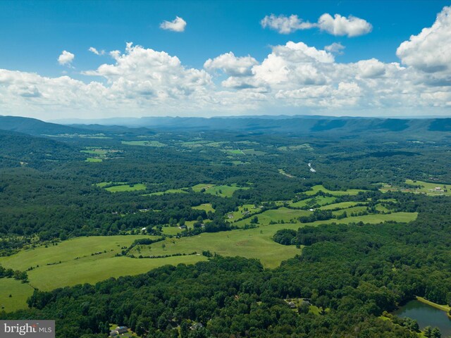 30 Gooney Falls Ln, Front Royal, VA 22630 - aerial view of a heavily wooded area and mountains