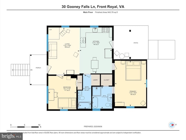 30 Gooney Falls Ln, Front Royal, VA 22630 - room layout