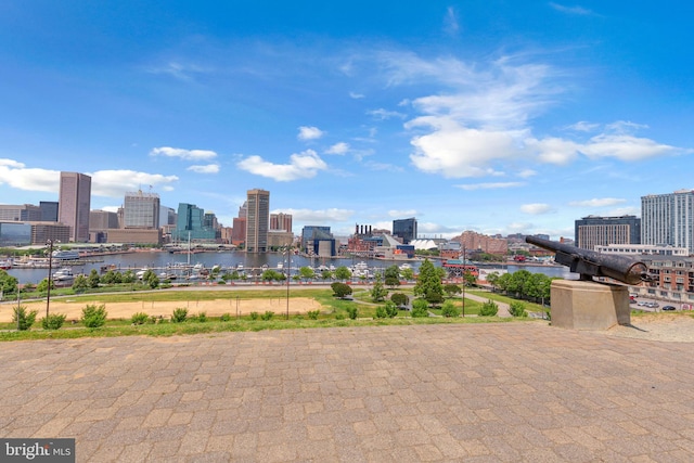 109 E Clement St, Baltimore, MD 21230 - view of city skyline featuring a large body of water
