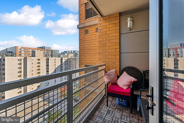 440 L St NW Unit 901, Washington, DC 20001 - balcony featuring a view of city