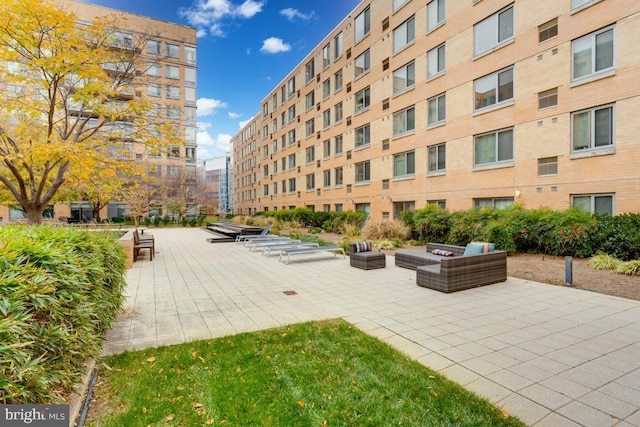 440 L St NW Unit 901, Washington, DC 20001 - view of home's community with an outdoor hangout area
