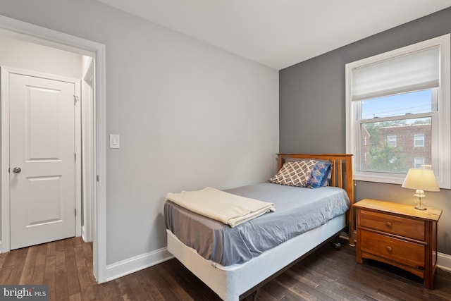 5054 8th St NE, Washington, DC 20017 - bedroom featuring wood finished floors and baseboards