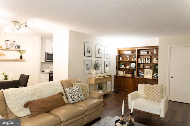 919 W Montgomery Ave Unit 1-5, Bryn Mawr, PA 19010 - living area featuring dark wood finished floors