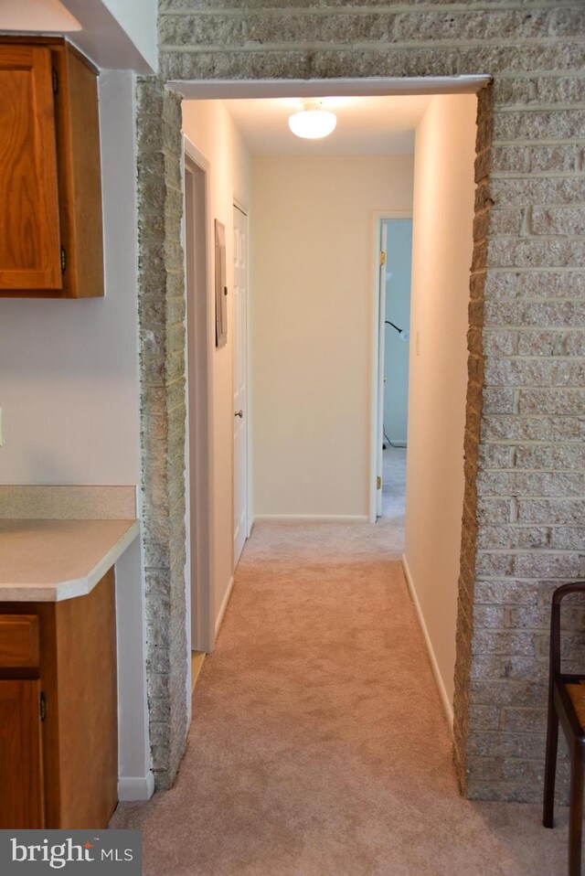 4360 Ivymount Ct Unit 32, Annandale, VA 22003 - corridor featuring light carpet and baseboards