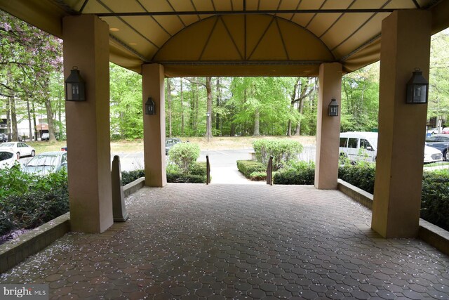 4360 Ivymount Ct Unit 32, Annandale, VA 22003 - view of patio / terrace featuring a gazebo
