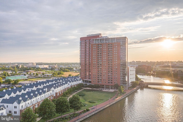 105 Christina Lndg Unit 708, Wilmington, DE 19801 - view of urban area with a large body of water