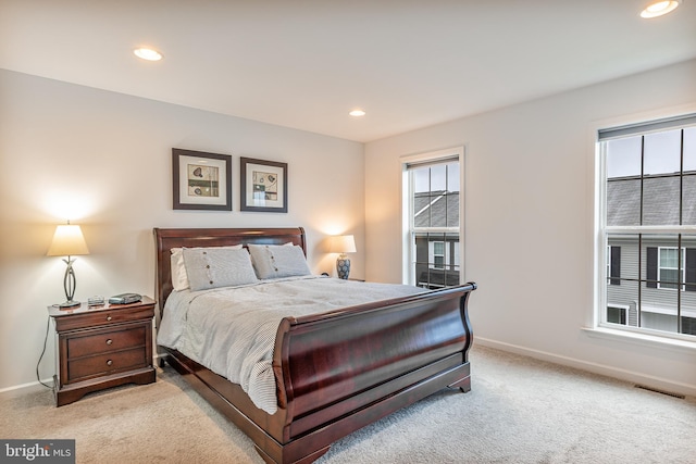 3226 Light Way, Mechanicsburg, PA 17055 - bedroom featuring baseboards, carpet flooring, and recessed lighting