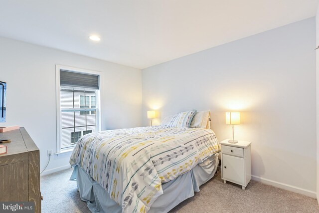 3226 Light Way, Mechanicsburg, PA 17055 - bedroom with light carpet, baseboards, and recessed lighting