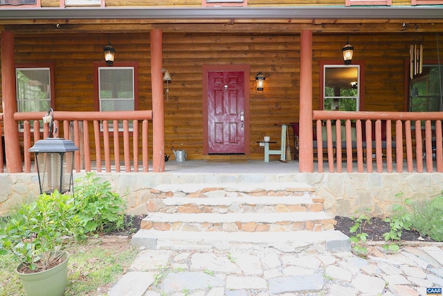 5254 Havenwood Ln, Schuyler, VA 22969 - property entrance featuring a porch