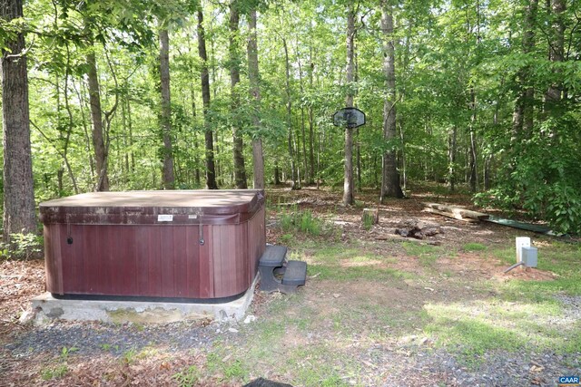 5254 Havenwood Ln, Schuyler, VA 22969 - view of yard featuring a hot tub