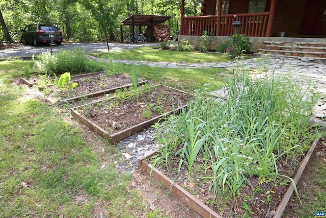 5254 Havenwood Ln, Schuyler, VA 22969 - view of yard with a garden