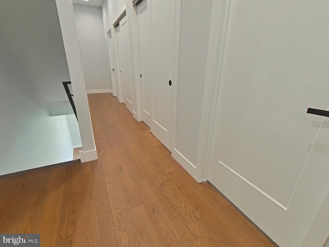 3143 W Montgomery Ave, Philadelphia, PA 19121 - hallway with light wood finished floors and baseboards