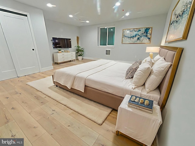 3143 W Montgomery Ave, Philadelphia, PA 19121 - bedroom with wood finished floors and recessed lighting