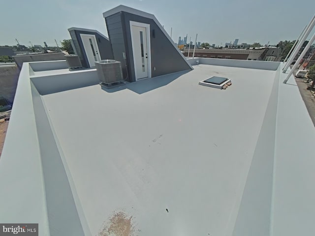 3143 W Montgomery Ave, Philadelphia, PA 19121 - exterior view of central AC and a flat roof