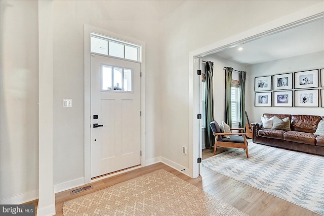 48 Winifred Dr, Hanover, PA 17331 - foyer featuring baseboards and light wood-type flooring