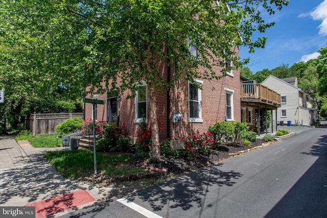 72 N Franklin St Unit A, Lambertville, NJ 08530 - view of front of house featuring brick siding