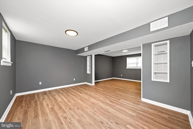 4 Hawkesbury Ct, Newark, DE 19702 - basement featuring light wood finished floors and baseboards