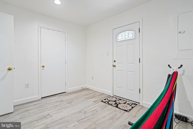 2557 Peter Jefferson Ln, Herndon, VA 20171 - foyer featuring wood finished floors, electric panel, and baseboards