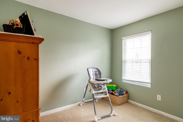 1088 Locust Dr, Pasadena, MD 21122 - office with plenty of natural light, carpet, and baseboards