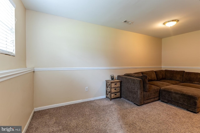 1088 Locust Dr, Pasadena, MD 21122 - living room featuring carpet flooring and baseboards