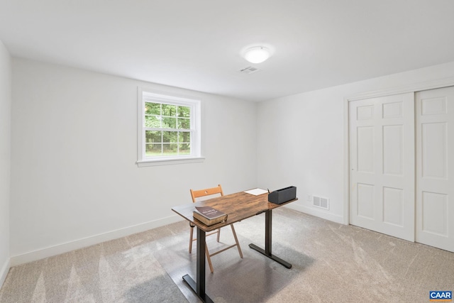 3500 Monacan Dr W, Charlottesville, VA 22901 - home office featuring carpet flooring and baseboards