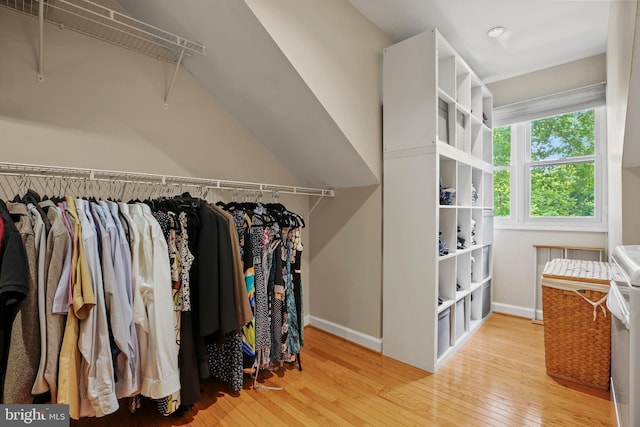 5613 Glenwood Rd, Bethesda, MD 20817 - walk in closet with hardwood / wood-style flooring