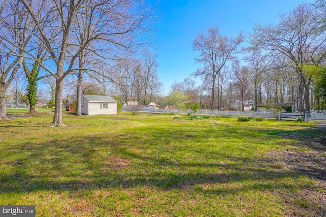 1109 Cherry Point Rd, West River, MD 20778 - view of yard with an outbuilding