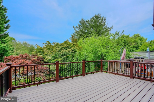 23 Faraday Dr, Lutherville Timonium, MD 21093 - view of deck