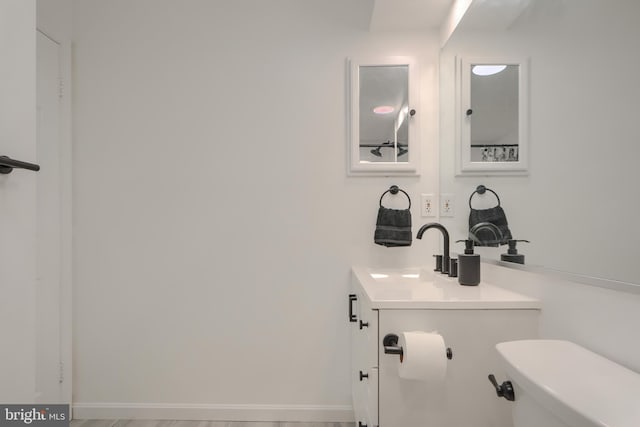 23 Faraday Dr, Lutherville Timonium, MD 21093 - bathroom with vanity and toilet