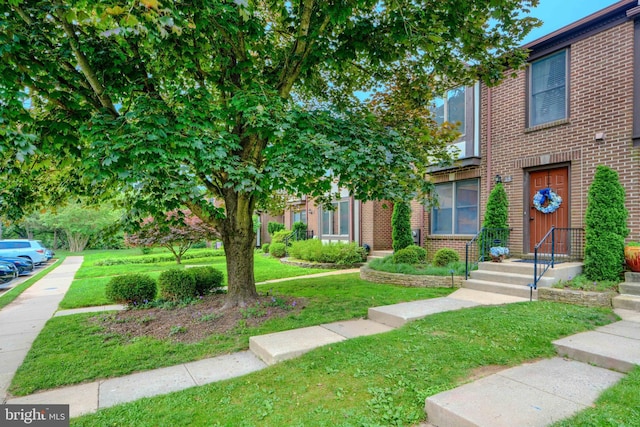 23 Faraday Dr, Lutherville Timonium, MD 21093 - multi unit property featuring brick siding and a front lawn