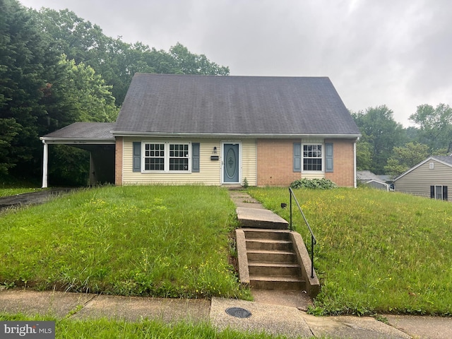 513 Eckhart Dr, Joppa, MD 21085 - view of front of home with brick siding and an attached carport