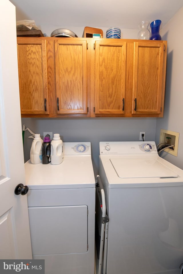 604 Remington Ct, Chalfont, PA 18914 - laundry room with cabinet space and washing machine and clothes dryer
