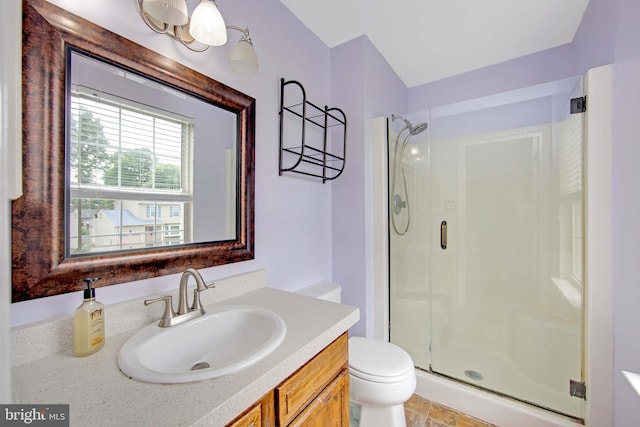26 Juniper Ave, Somerdale, NJ 08083 - full bath with a shower stall, vanity, and toilet