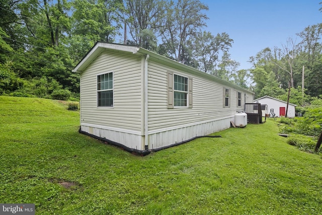 2519 Shureslanding Rd, Darlington, MD 21034 - view of home's exterior featuring a lawn