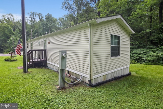 2519 Shureslanding Rd, Darlington, MD 21034 - view of side of home with a yard