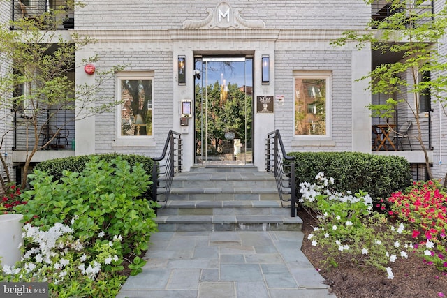 329 Rhode Island Ave NE Unit 104, Washington, DC 20002 - property entrance with brick siding