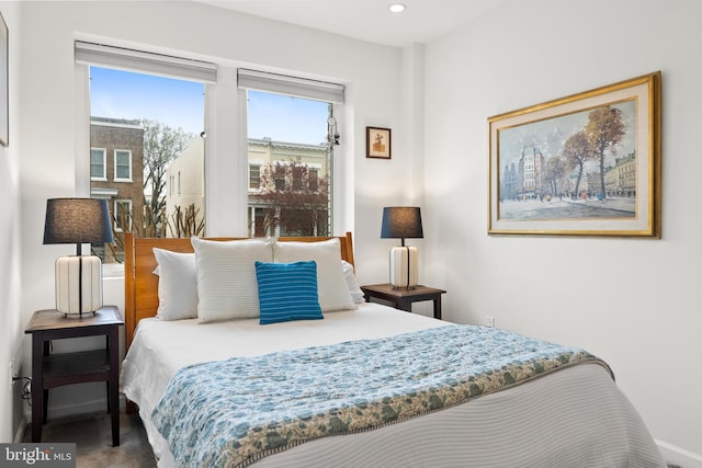 329 Rhode Island Ave NE Unit 104, Washington, DC 20002 - bedroom featuring recessed lighting and carpet floors