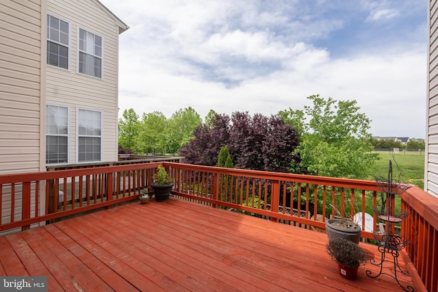 42038 Angel Arch Ter, Aldie, VA 20105 - view of wooden deck